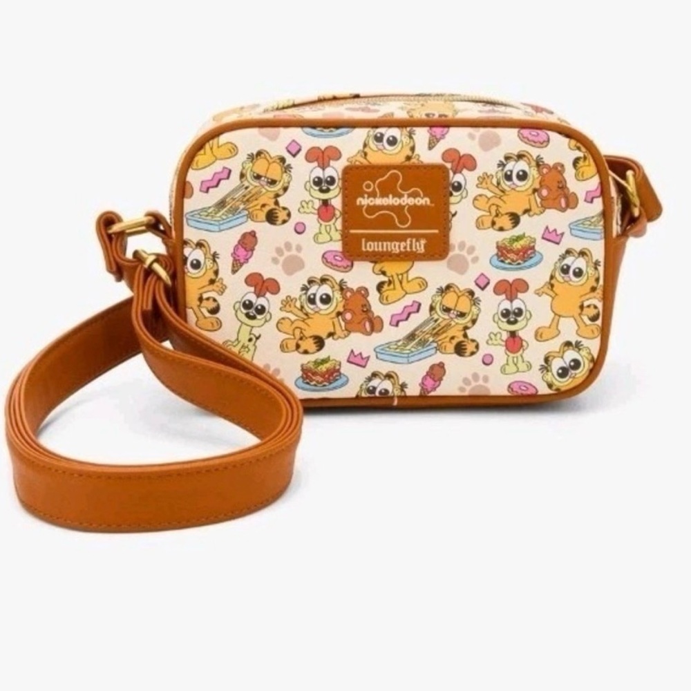 Loungefly Nickelodeon Garfield & Odie Crossbody Bag